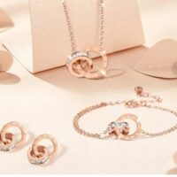 bijoux acier inoxydable chiffres romains