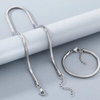 ensemble en acier inoxydable