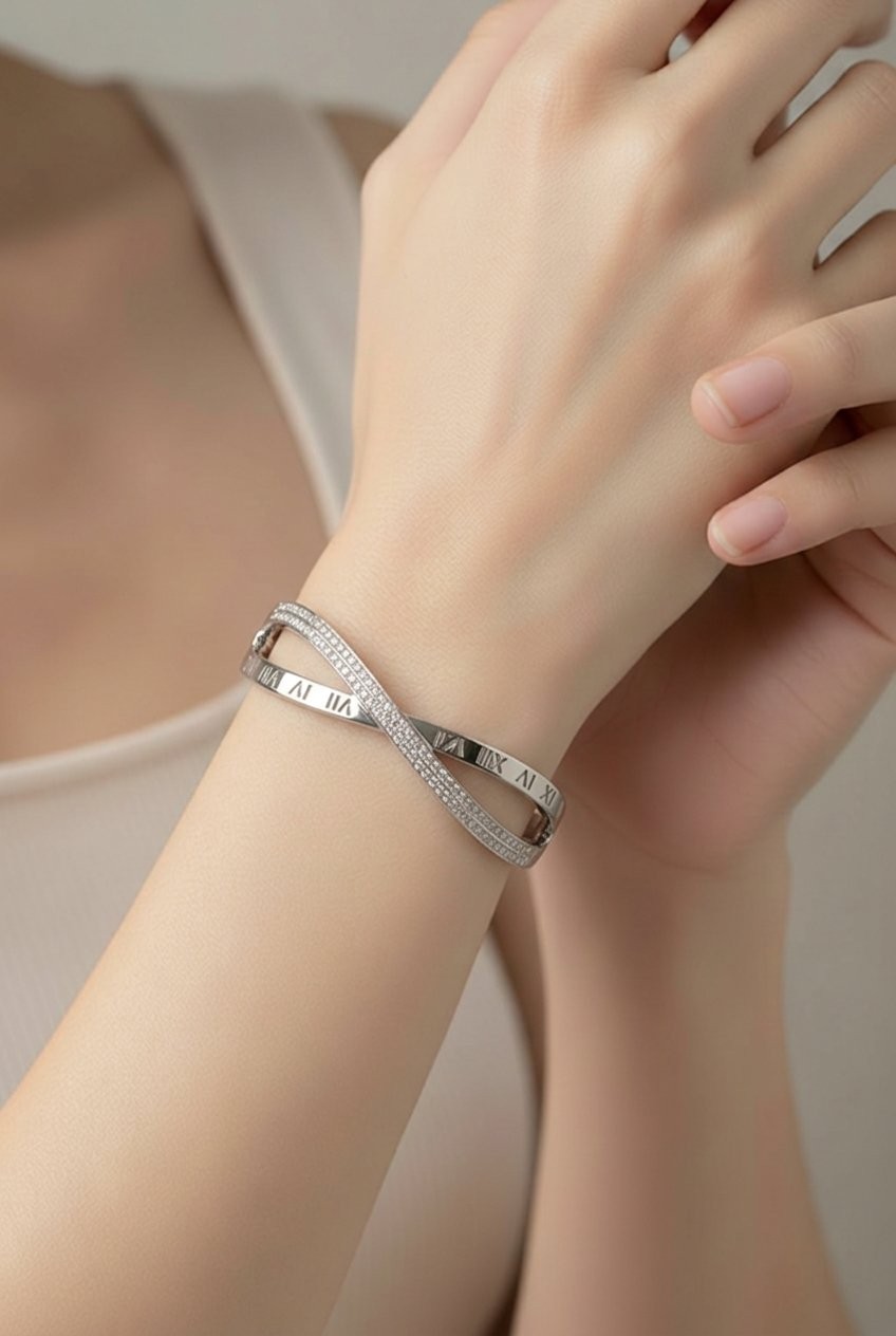 bracelet manchette en acier inoxydable arg bracelet manchette en acier inoxydable arg