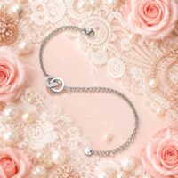 bracelet manchette en acier inoxydable arg