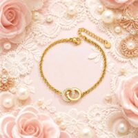 bracelet manchette en acier inoxydable arg