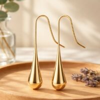 boucles d'oreilles pendantes goutte